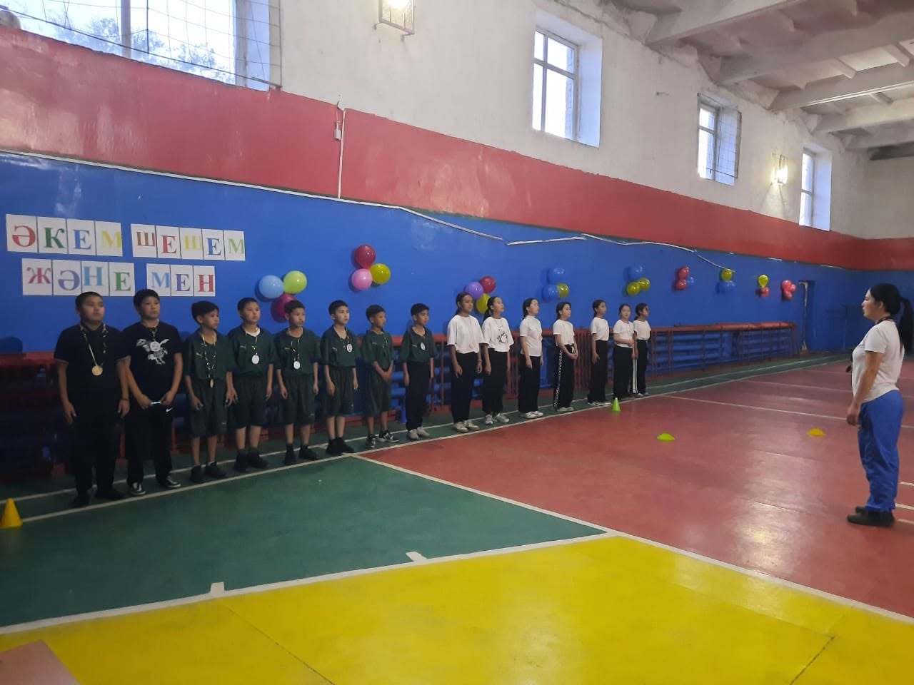 Ашық сабақ дене шынықтыру онкүндігі