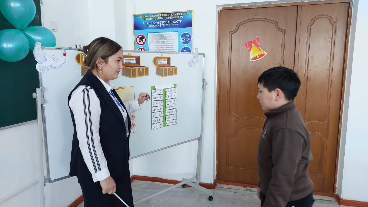 Математика апталығы. Ашық сабақ:«Қысқаша көбейту формуласы»